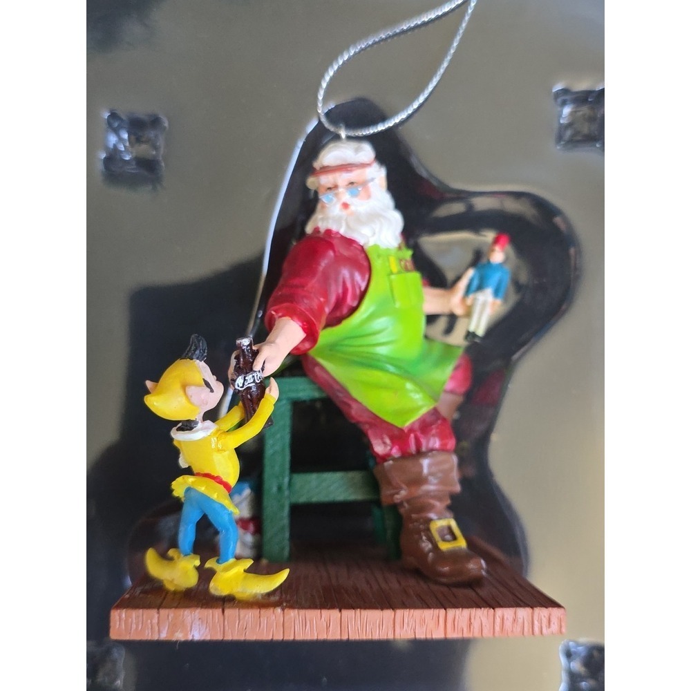 Dept 56 Santa and Elf Share a Coke NEW IN BOX